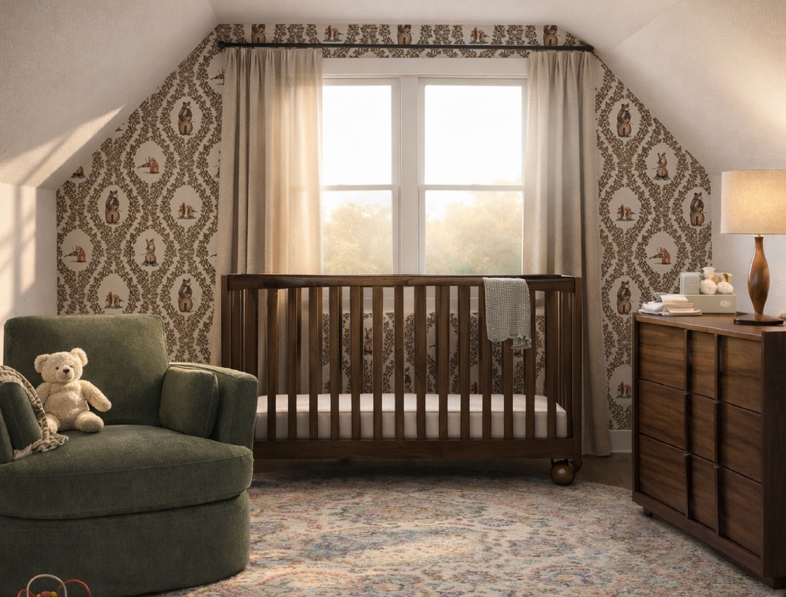 How to Style an Earth Brown Nursery