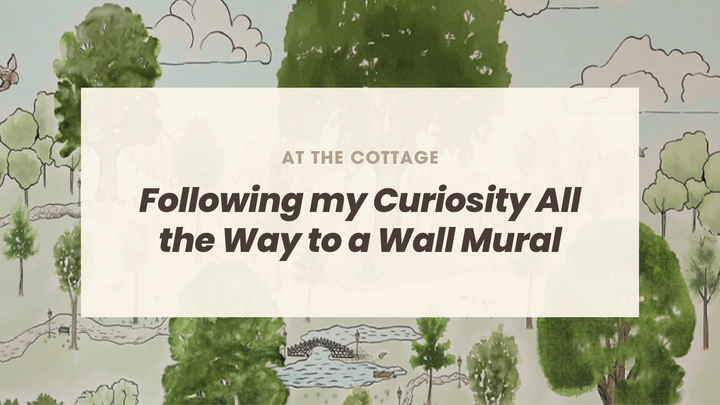 Following my Curiosity All the Way to a Wall Mural