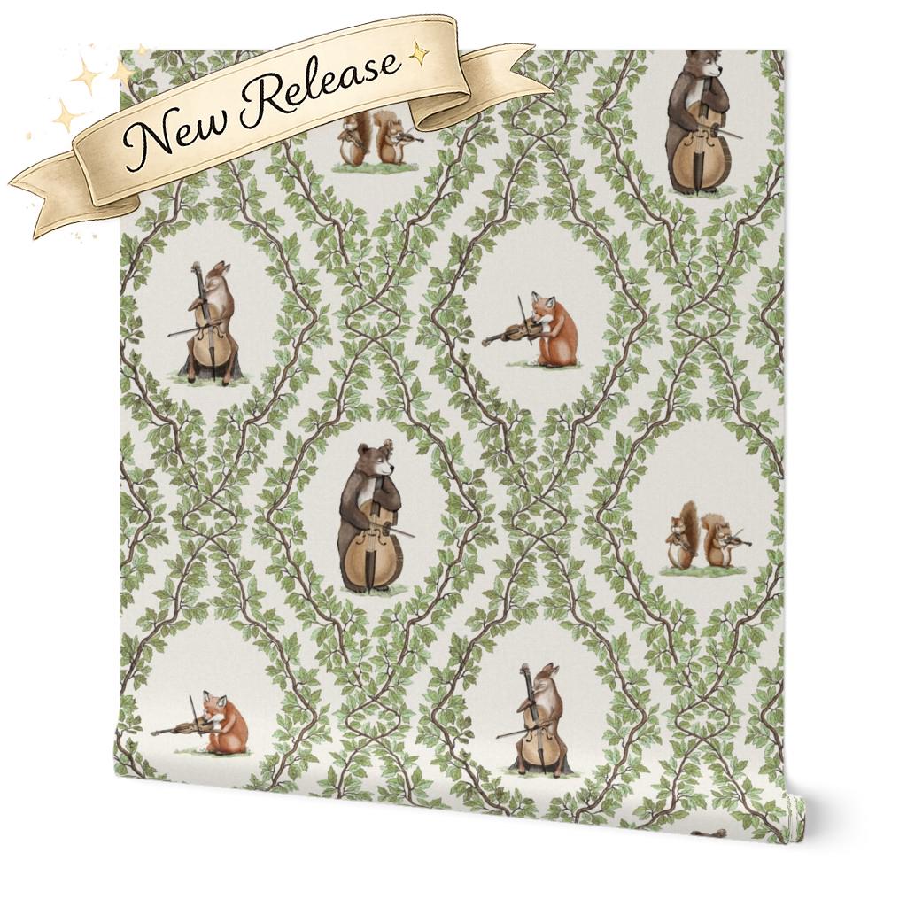 Woodland Lullaby Wallpaper