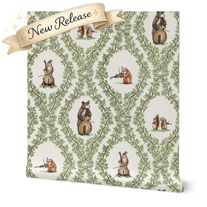 Woodland Lullaby Wallpaper