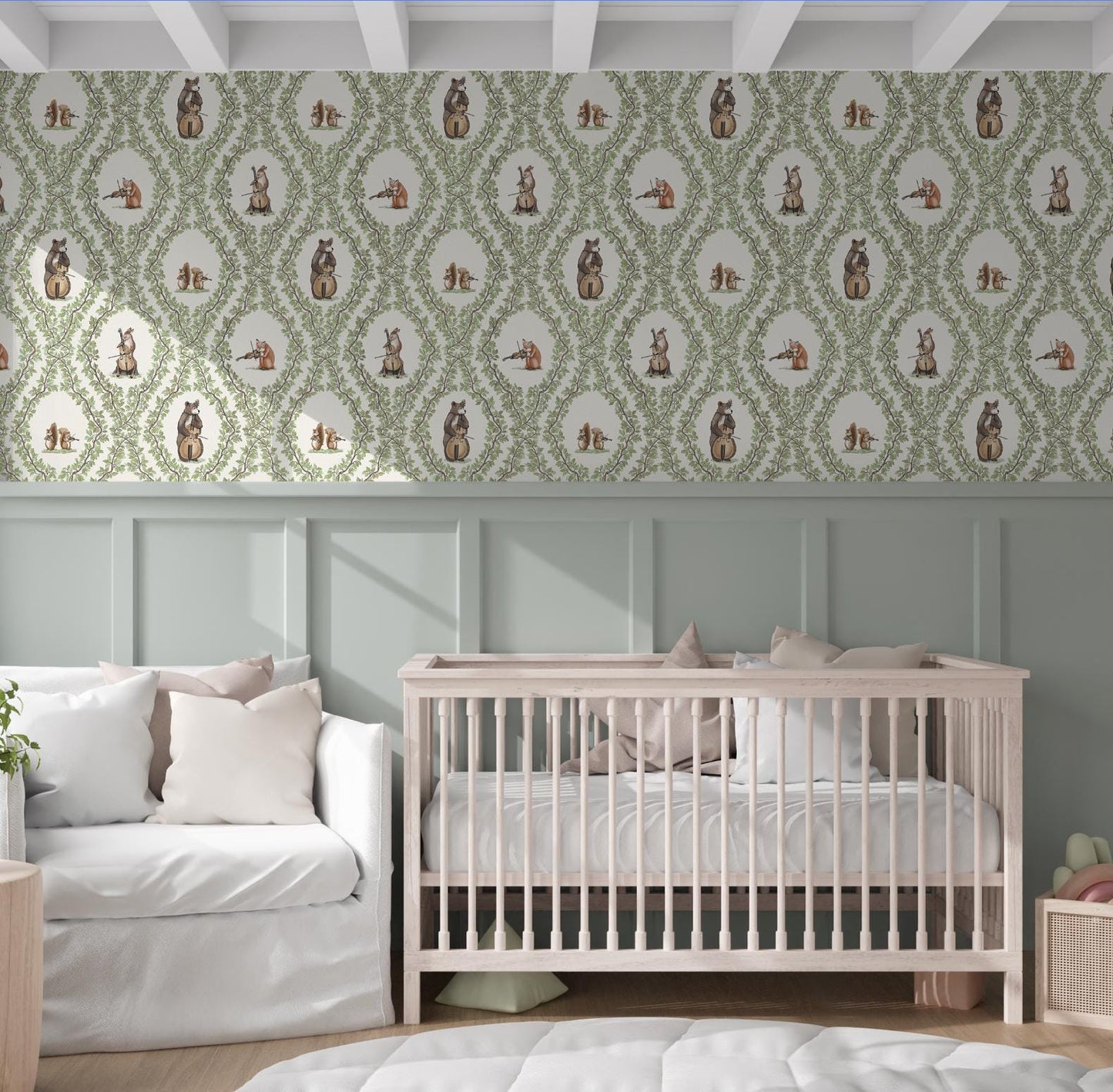 Woodland Lullaby Wallpaper