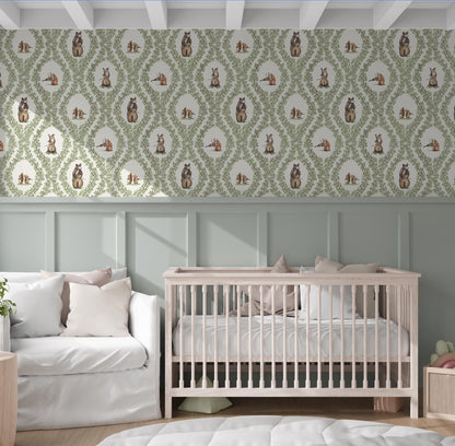 Woodland Lullaby Wallpaper