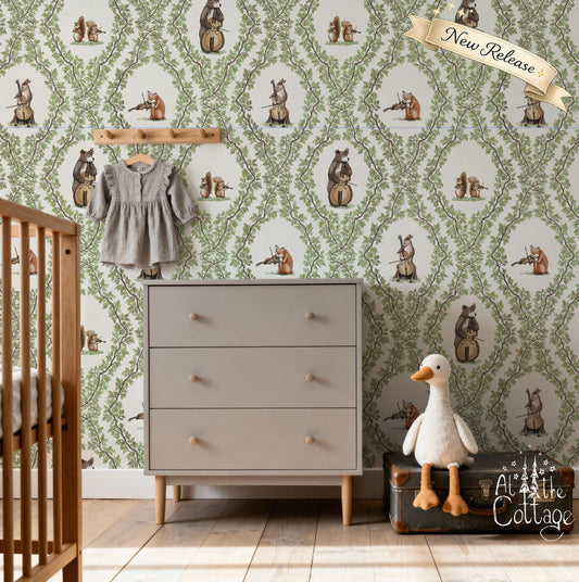 Woodland Lullaby Wallpaper