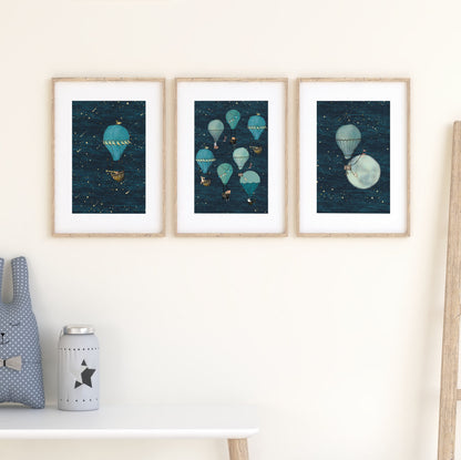 Mouse Moon Art Print