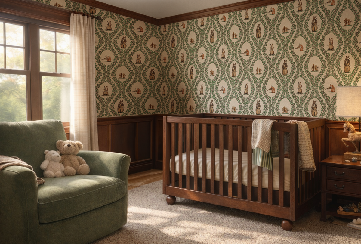 Woodland Lullaby Wallpaper