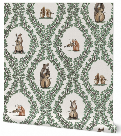 Woodland Lullaby Wallpaper