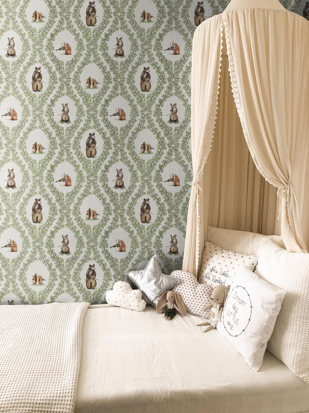 Woodland Lullaby Wallpaper