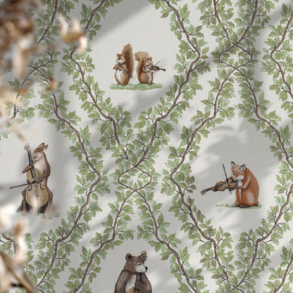 Woodland Lullaby Wallpaper